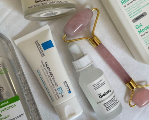 Προϊόντα skincare cover photo collage