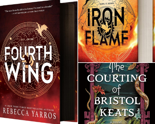 2024 My 5 Star Romantasy Reads cover photo collage