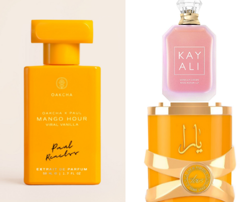 Fragrances I love cover photo collage
