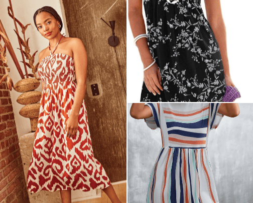 Dresses cover photo collage