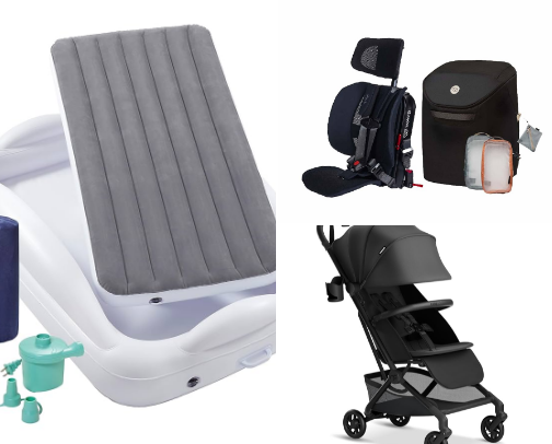 Amazon Toddler & Baby Travel Must Haves ✈️🚘 cover photo collage