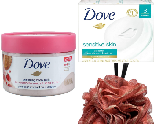 My favourite shower products that leave me smelling Delish cover photo collage