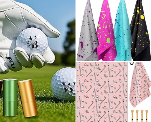 Hot Girl Golf Summer - Golf Essentials for the Girls cover photo collage