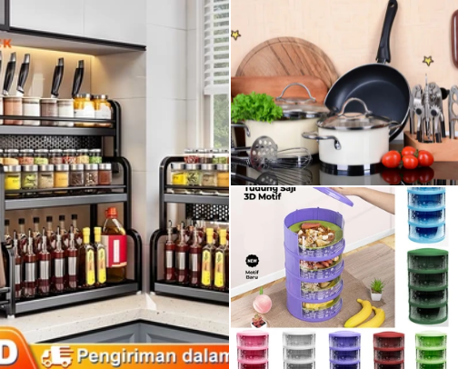 Beautiful kitchen equipment will make your kitchen more organized and look beautiful. cover photo collage