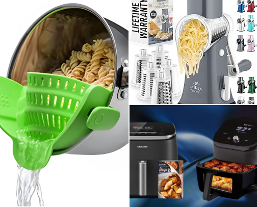 Kitchen Must-Haves cover photo collage