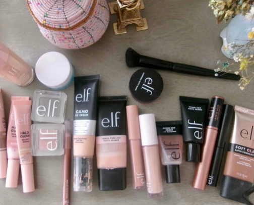 ELF beauty and skin favorites! cover photo collage