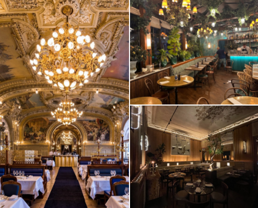 The prettiest restaurants around the world!! 🌍🍽️ cover photo collage