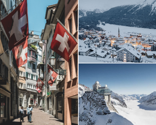 🇨🇭 15 Must-Visit Places in Switzerland cover photo collage