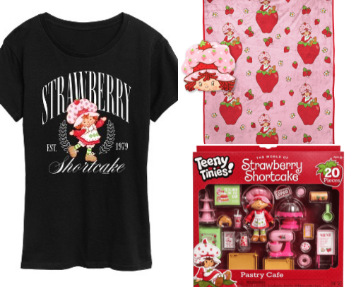 Just Strawberry Shortcake cover photo collage