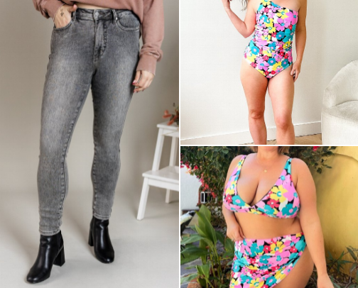 Curvy Fashion Finds cover photo collage