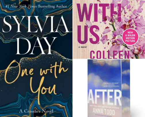 My favorite book recs cover photo collage