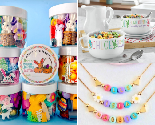 Easter Baskets for my Kids! cover photo collage