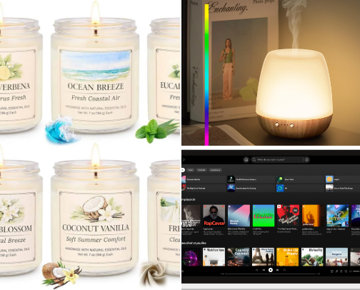 My diy spa day at home cover photo collage