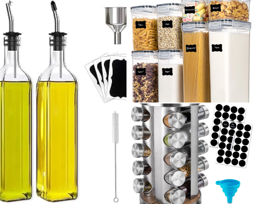 Kitchen essentials cover photo collage