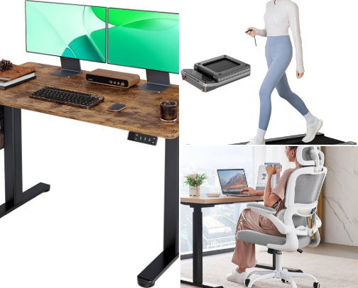 Remote life>Office life cover photo collage