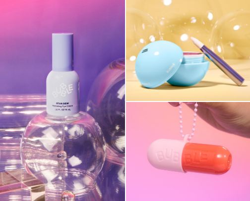 Bubble Skincare Must-Haves cover photo collage