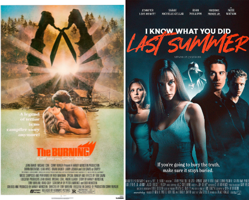 Essential Retro Summer Slashers cover photo collage