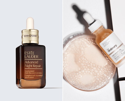 Skin Care Serum cover photo collage