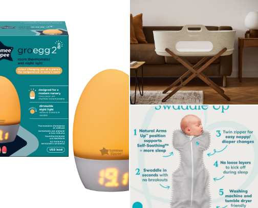 Top 5 products for the newborn stage cover photo collage