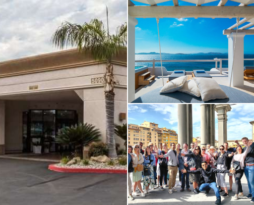 Travel smart, stay smart cover photo collage