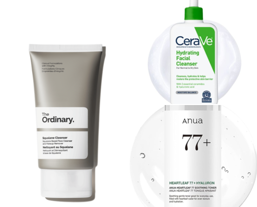 The Skincare Routine That Saved My Dry, Dull Skin cover photo collage