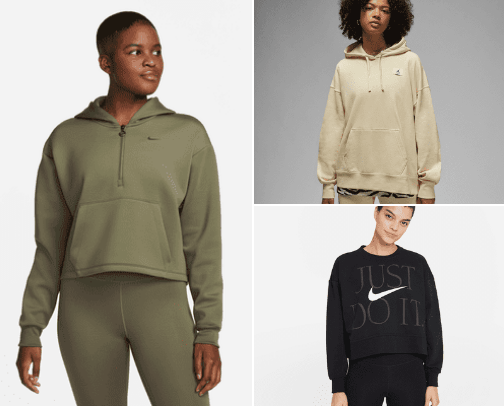 Nike women cover photo collage