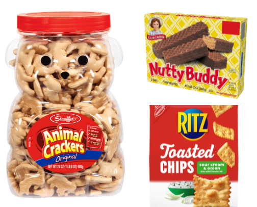 My Recommended Pantry Snacks cover photo collage