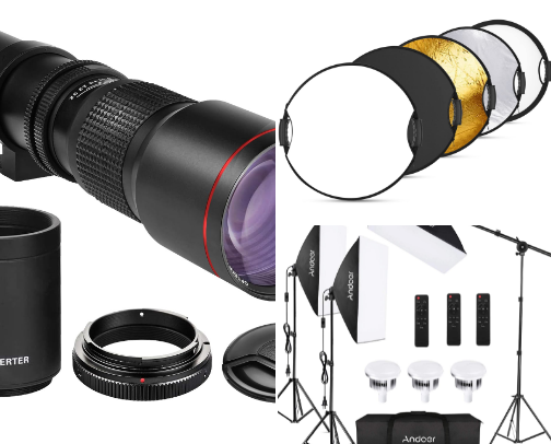 The Ultimate Photography Gear Checklist: Essential Camera Accessories cover photo collage