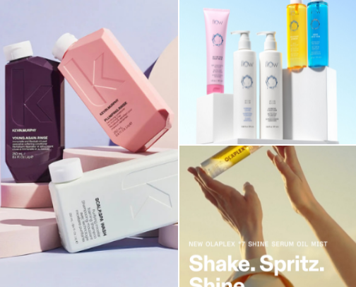 Give your hair the royal treatment it deserves with our finest shampoo and conditioner! 👑✨ #Haircare #Beauty #Luxury cover photo collage