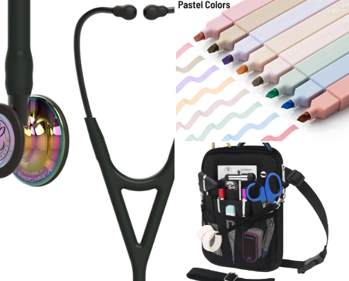 Nursing school MUST HAVES cover photo collage
