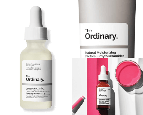 The Ordinary🤍 cover photo collage