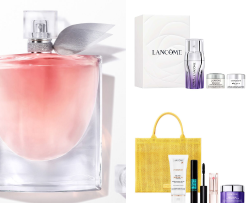 The creams and lotions collections cover photo collage
