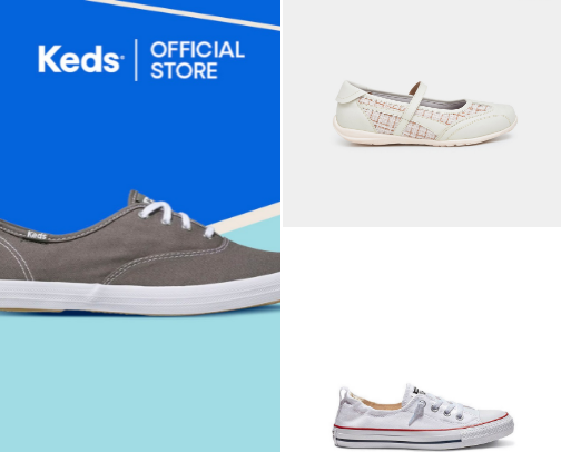 Effortlessly chic and comfortable shoes cover photo collage