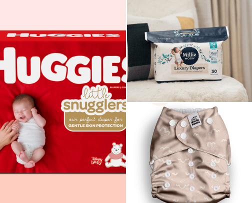 Diapering favorites that don’t suck✨ cover photo collage