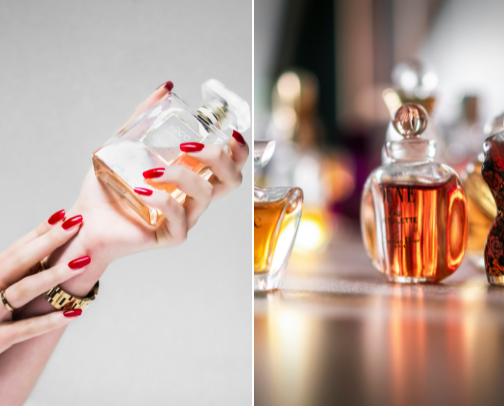 Fragrance & Perfume cover photo collage