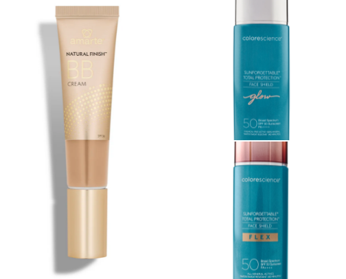 My SPF makeup recommendations cover photo collage