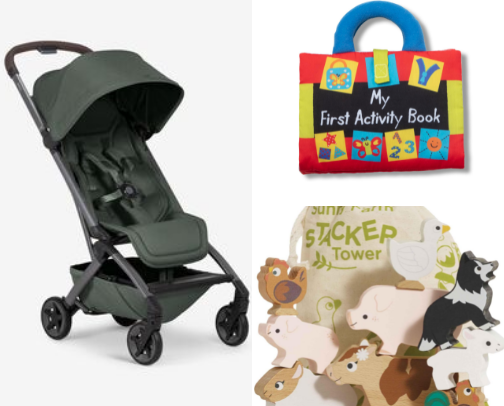 Travel Essentials with Baby 0-18 Months cover photo collage