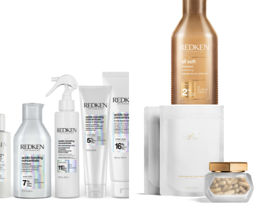 Products that helped me prevent postpartum hairloss and grow my hair longer than I ever have cover photo collage