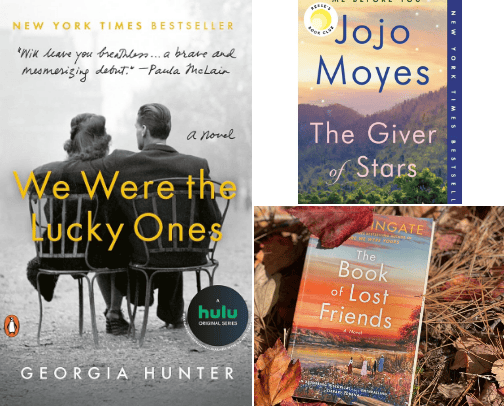 Page Turners - Historical Fiction cover photo collage