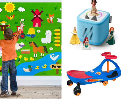 Toys That Actually Interest My 2-Year-Old cover photo collage