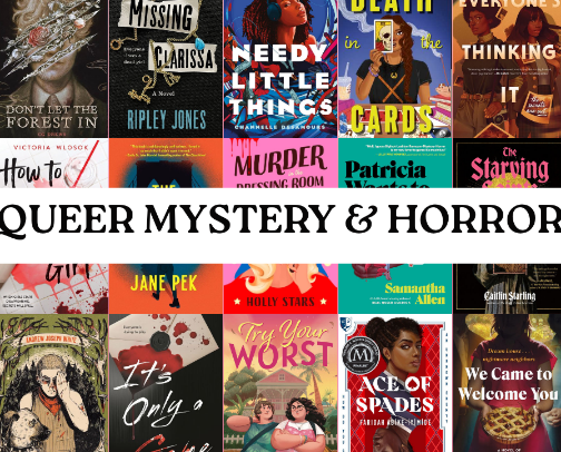 Queer Mystery & Horror cover photo collage