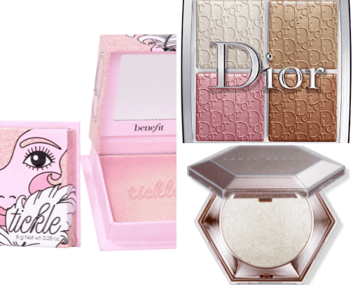 highend makeup favs 💄 cover photo collage