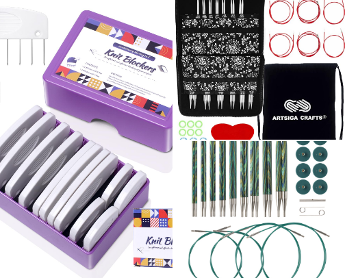 Knit and Crochet Essentials! cover photo collage