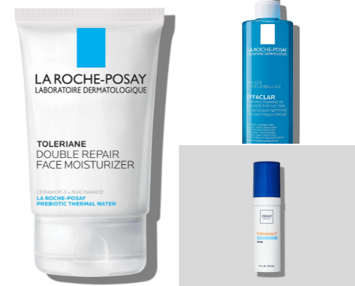 Skin Care Products cover photo collage