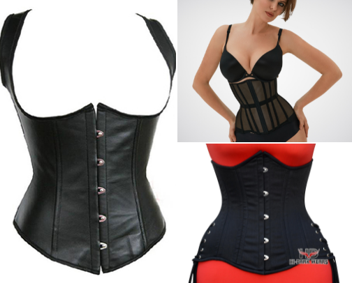 my favorite corsets cover photo collage