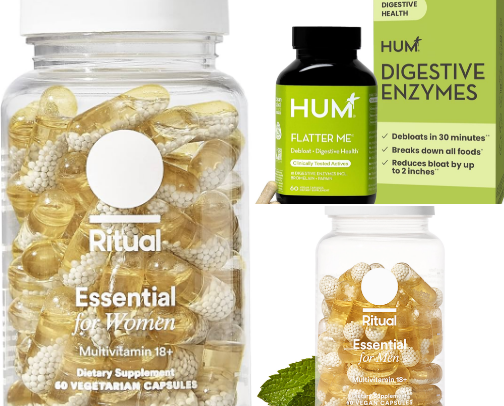 Vegan Vitamins I've Actually Taken 🌱 cover photo collage