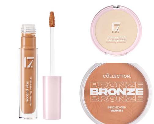 affordable makeup alternatives ~ all under £15 cover photo collage