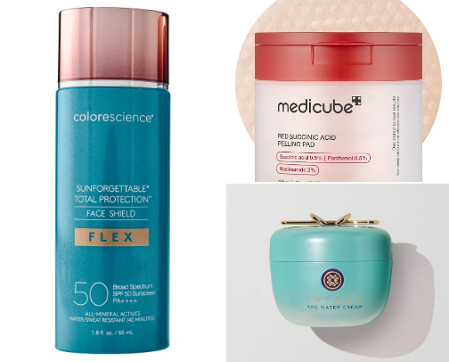 Skincare favs cover photo collage