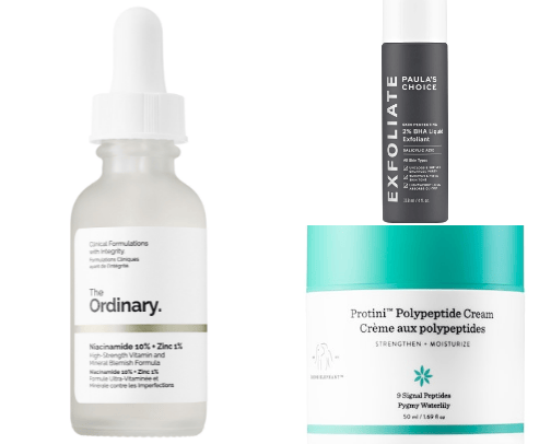 skincare for oily skin cover photo collage
