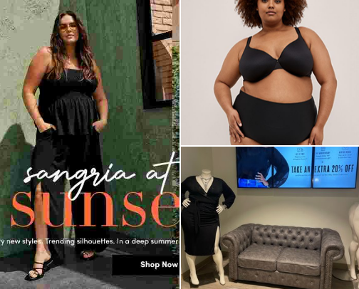 Plus Size options that bring Sexy back! cover photo collage